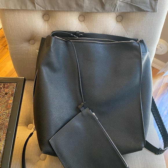 All Saints Kita leather backpack purse - Picture 1 of 3